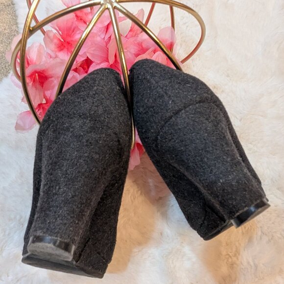 GUC Lindsay Phillips Dark Grey Wedge Size 7 - Picture 5 of 9
